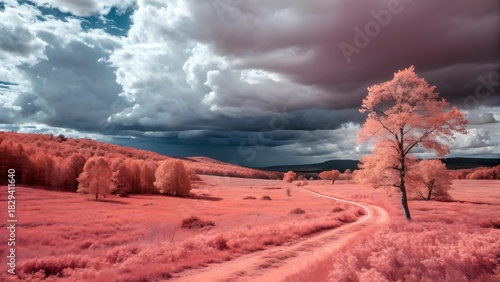 Cotton Candy Skies Over a Ghostly River Valley
Infrared Wyoming: A Dreamlike Storm Approaching