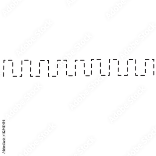 Playful dotted loop pattern adds cheerful repetition to kids’ content, scrapbooks, or creative web banners