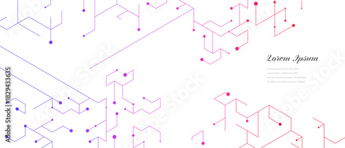 幾何学 抽象 六角形 回路 科学 テクノロジー 背景