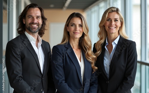 Business associates, portrait. High quality