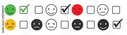 emotions for rate icons