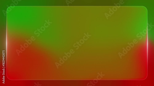 Abstract Gradient Christmas Background Red Green