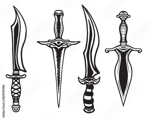  set sword drawing