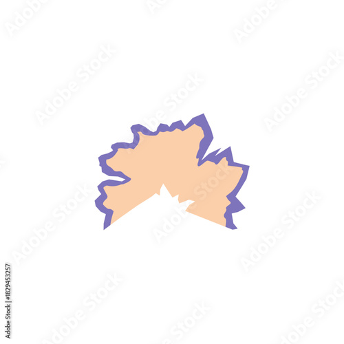 Pencil shavings vector illustration