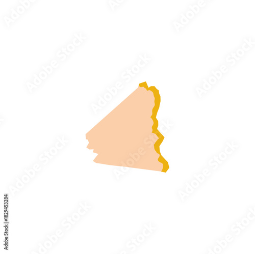 Pencil shavings vector illustration