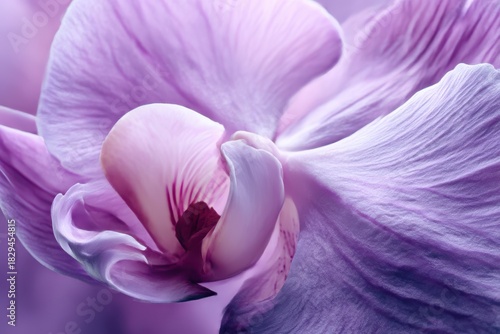 close up of a purple flower