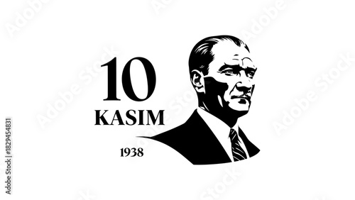 Mustafa Kemal Ataturk Commemoration on November 10th 1938.