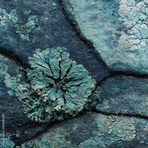 blue and yellow flowers