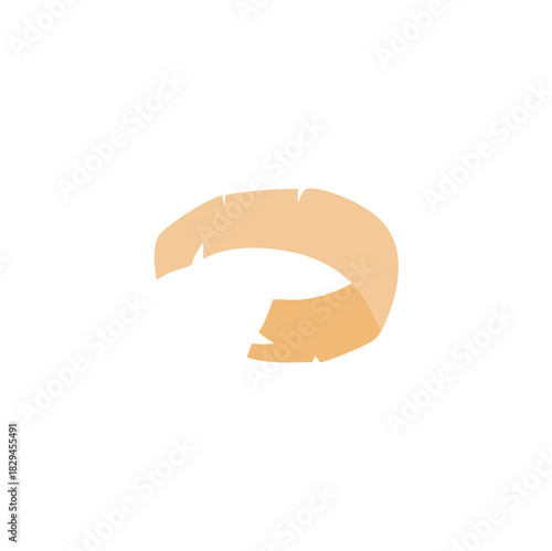 Wood shavings cartoon. shavings wood timber vector illustration