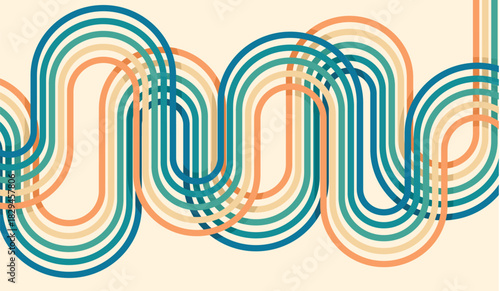 stock vector abstract creative background style 70s 1970 abstract vector stock retro