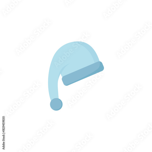 Cartoon sleeping hat. Vector illustration. 