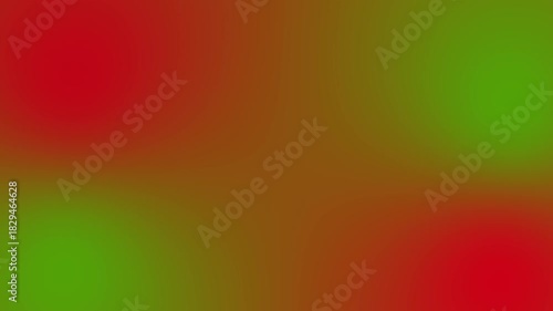 Abstract Gradient Christmas Background Red Green Seamlessly Loopable