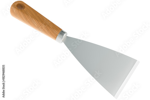 Photos Putty knife, spackle knife, paint scraper, transparent background