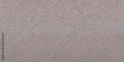 Abstract checkered pattern with distorted texture in muted colors