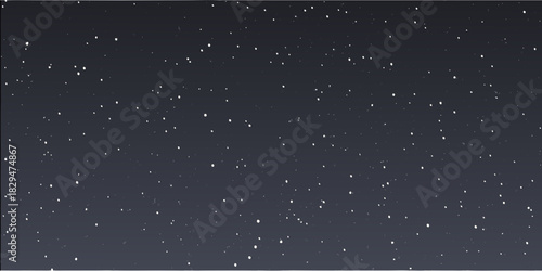 Dark night sky with scattered stars and subtle grunge texture