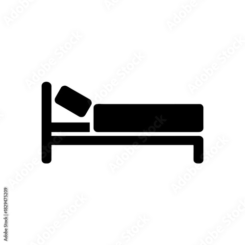 Find the best bed icon for your project: simple design, comfortable sleep, and easy integration now