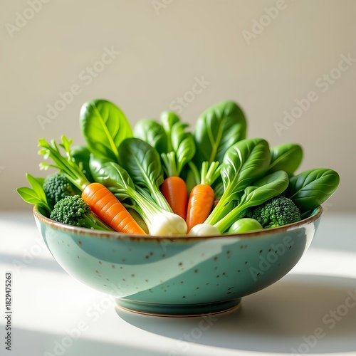 bowl of fresh vegetables