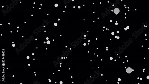 Star Brust background Animation 4K On Alpha