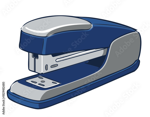 stapler isolated on white