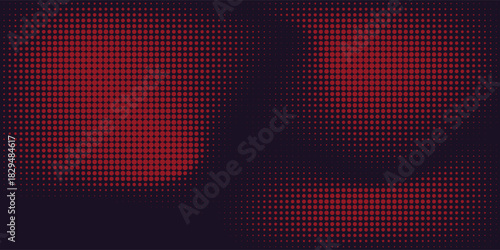 Red black wave background with mesh gradient effect. Vector illustration best trendy modern background