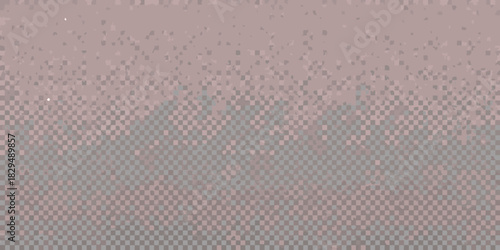 Abstract pixelated background with soft pink and gray tones