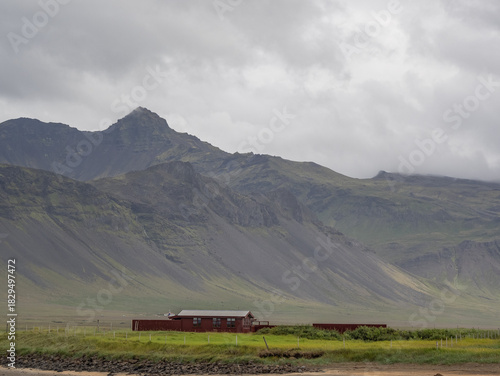 mountains and landscape in Iceland