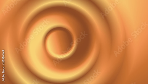 Abstract 3D spiral background with smooth gradient texture. Modern minimal wallpaper design. Soft blurred vortex vector illustration. EPS10.