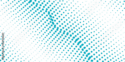 Transparent Vector Gradient Blue Color Halftone Background Staggered Dots Pattern modern dotted