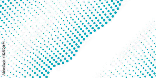 Transparent Vector Gradient Blue Color Halftone Background Staggered Dots Pattern modern dotted