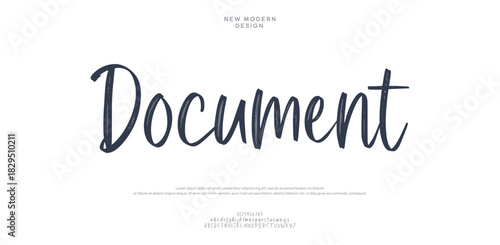 Hand drawn vector alphabet. Modern monoline signature script font. Elegant Signature Font. Best Alphabet Beautiful Calligraphy Signature Font lettering handwritten