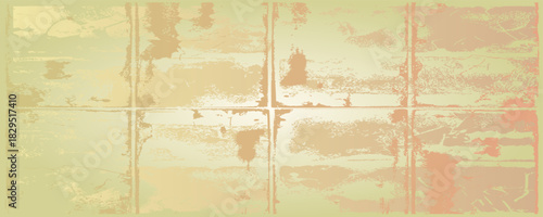 Background, worn board, golden reflection, corrosion and mold