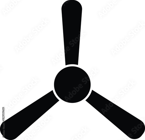 
Ceiling fan icon set. Overhead Fan Direction sign. cooling, and home appliance symbols vector illustration

