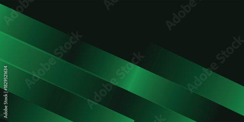 Abstract green geometric gradient background. Dynamic shapes composition. Fit for presentation design. wallpapers, brochure, posters