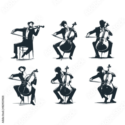 Cellist musician