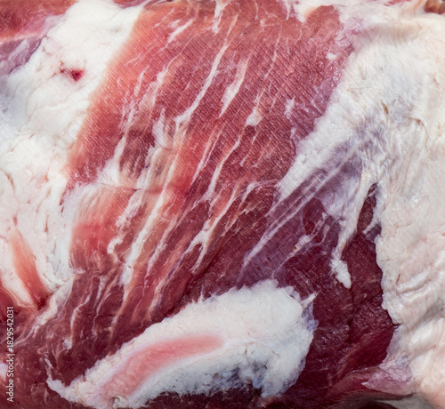 Pork background and texture.