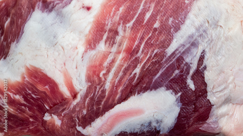 Pork background and texture.