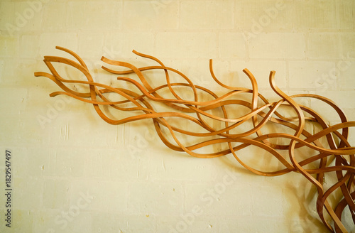 abstract background with wood apllication