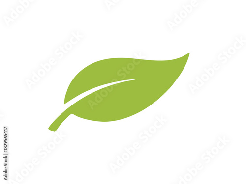 Fresh green leaf vector illustration conveys natural organic vitality for eco-friendly designs