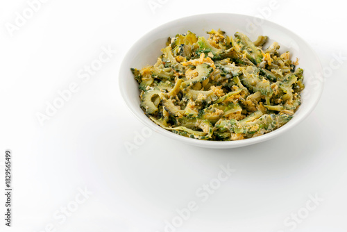 卵とゴーヤのみのシンプルなゴーヤーチャンプルー