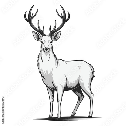 deer vector illustration