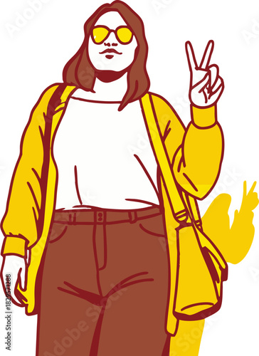 college student illustration