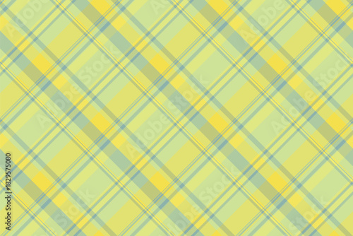 Duvet background pattern textile, graph texture vector fabric. Hipster tartan seamless check plaid in lime and pastel colors.