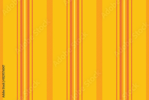 Pure pattern texture background, horizontal fabric vertical lines. Website textile stripe seamless vector in bright and orange colors.