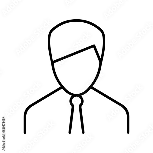 Businessman Line Icon