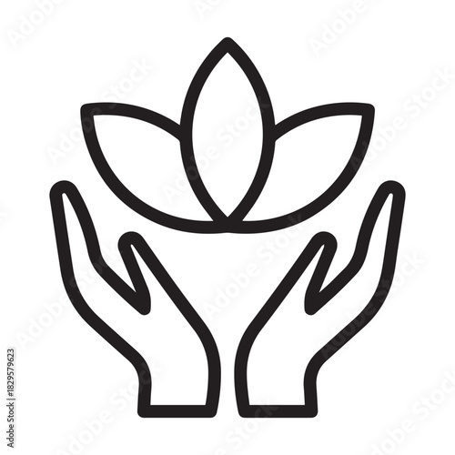 Welness icon vector illustration