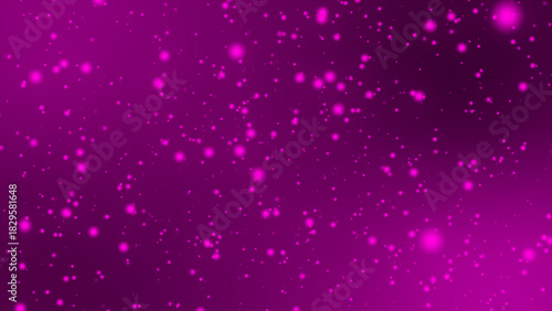  無数の光の玉が散らばっている背景素材（ピンク）