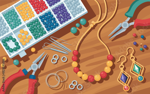 Creative Jewelry Making Supplies and Tools for Crafting Handmade Accessories