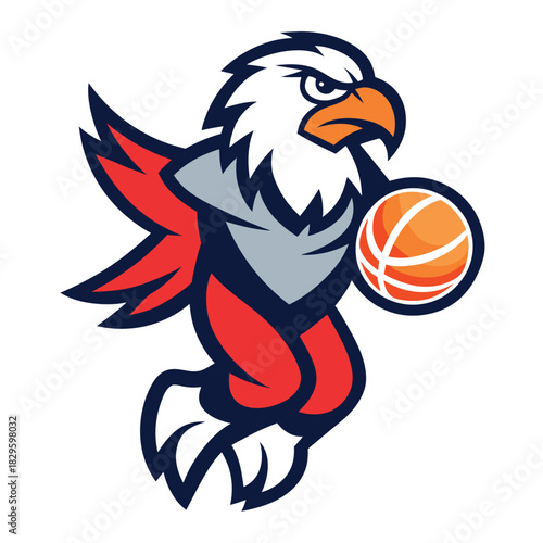 A bold-and-dynamic-basketball-eagle-mascot-logo 