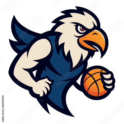 A bold-and-dynamic-basketball-eagle-mascot-logo 