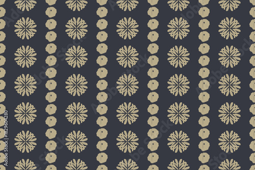 Ikat Abstract striped Ethnic art. Seamless patterns tribal, folk embroidery, and Mexican style. Aztec geometric art ornament print.Design for carpet,  cover wallpaper, wrapping, fabric, clothing